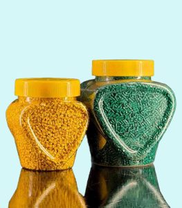 ظرف جار نیم کیلو قلبی 350 سی سی